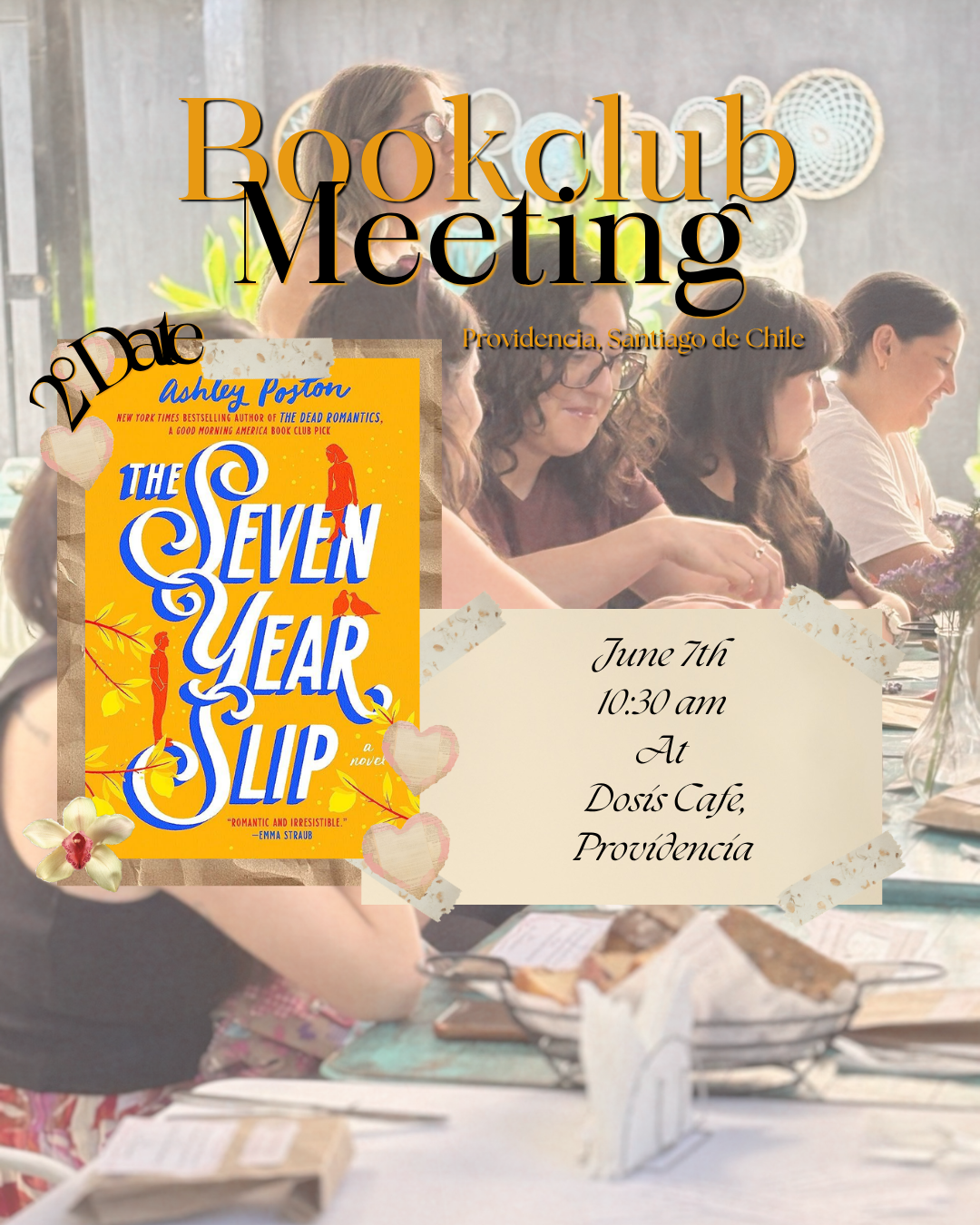 Book Club Sunday 7th | The Seven Year Slip
