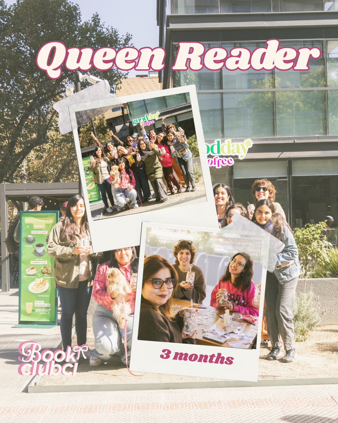 👑 Queen Reader | 3 Month Membership 2026 | In-person Book Club  👑