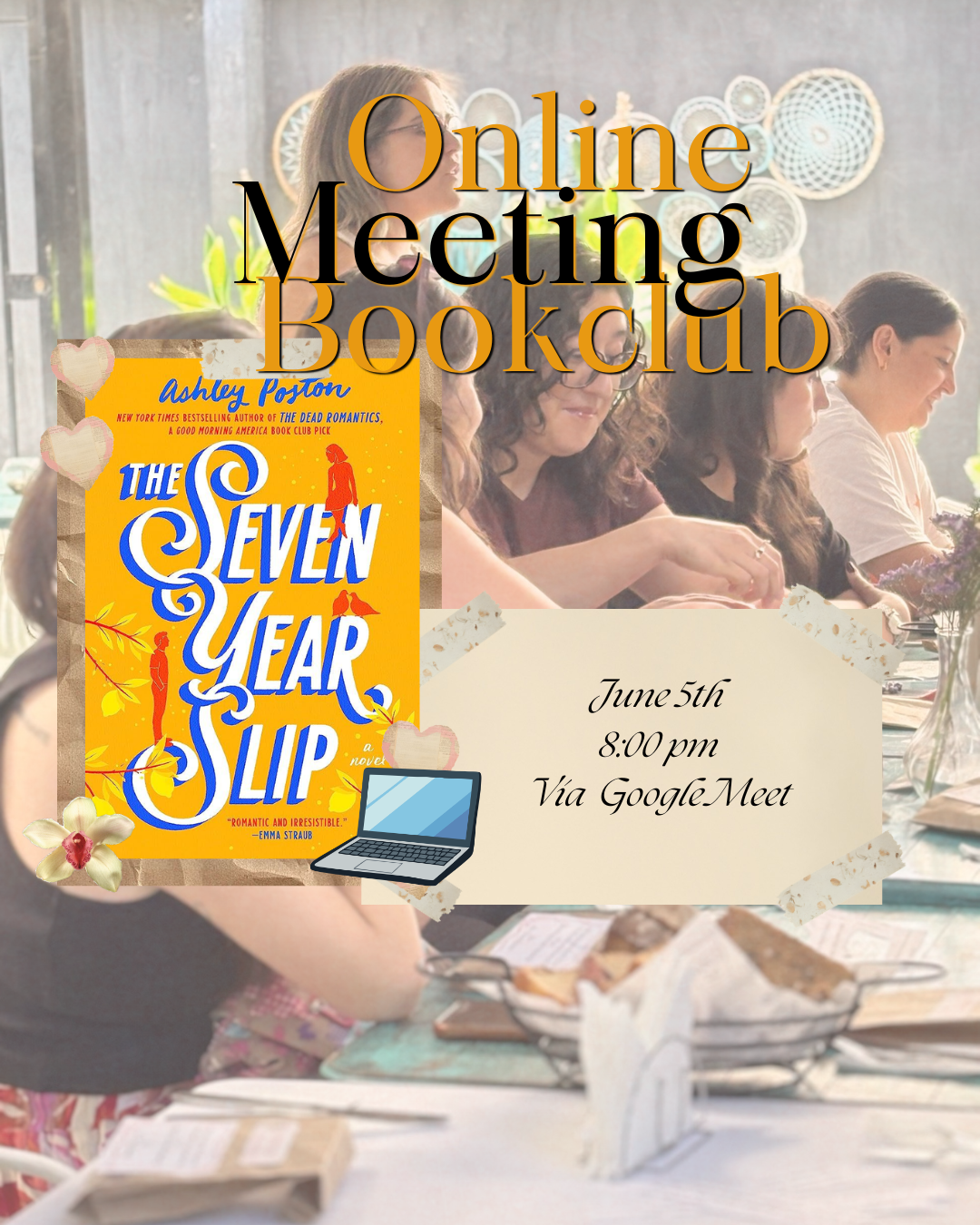 Online Book Club June 5th | The Seven Year Slip