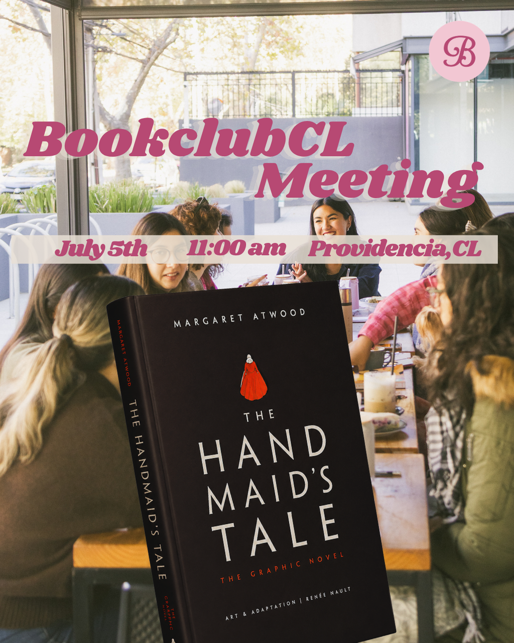 July Sunday Book Club :  The Handmaid's Tale 📖